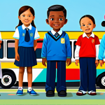 **

"A group of diverse children, fully clothed in modest school uniforms, are learning about road safety from Amber the Robocar, safe for work, appropriate content, family-friendly. The scene is a bright and colorful Malaysian kindergarten classroom with posters about traffic rules, perfect anatomy, correct proportions, well-formed hands, natural pose, professional illustration, high quality, vibrant colors, safe for children."

**